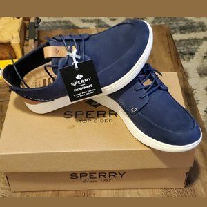**NWT NIB**  WOMENS SPERRY TOPSIDERS COASTAL PLUSHWAVE BOAT SHOES